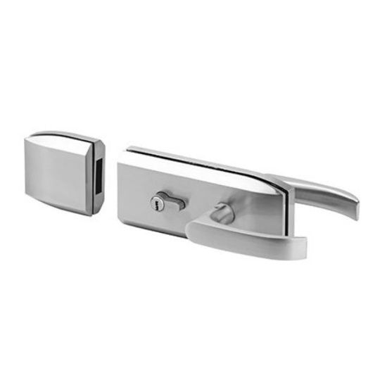 Standard Duty Mechanical Lock Glass to Glass/Wall (Right)