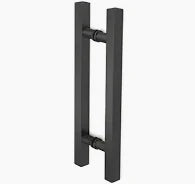 18" H Pull Handle Round (1-1/4" Rod Dia) Ladder Style, 18" CTC, 30" Overall